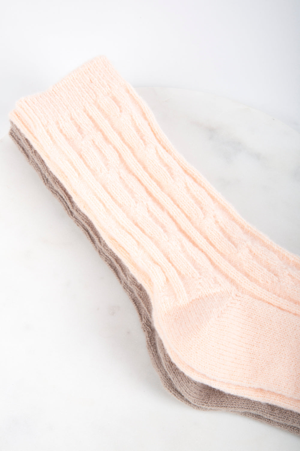 Socken  in Beige