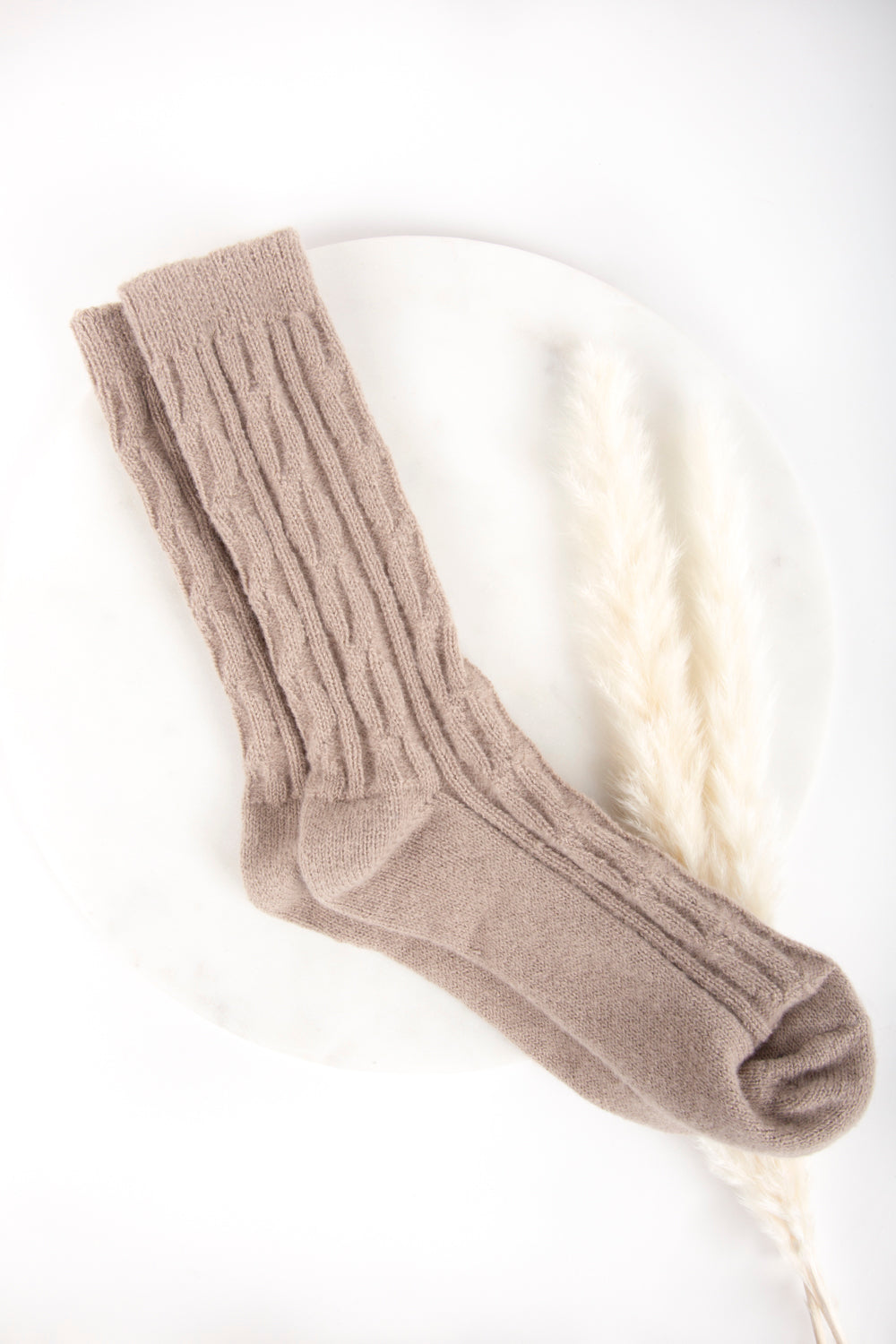 Socken  in Beige