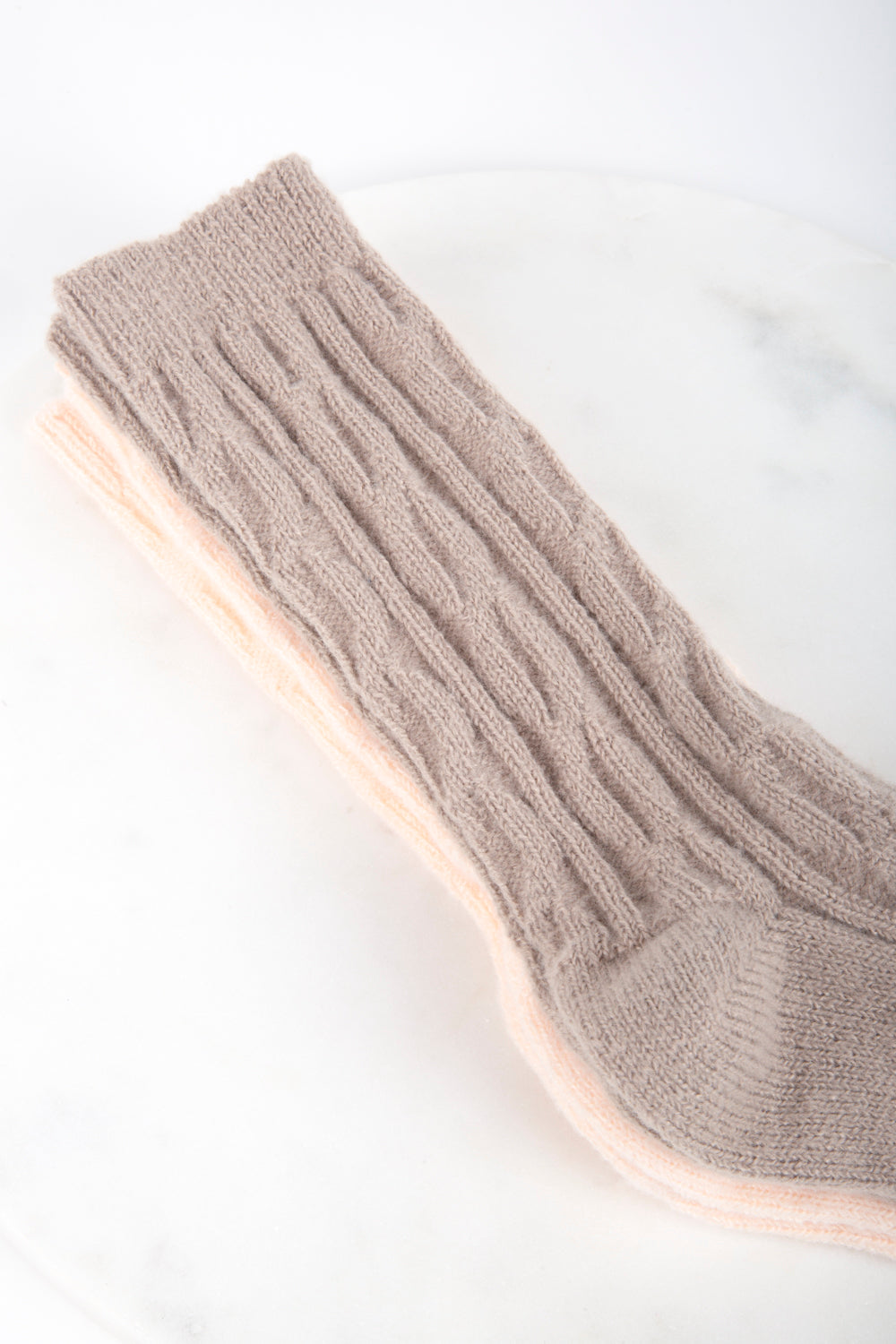 Socken  in Beige