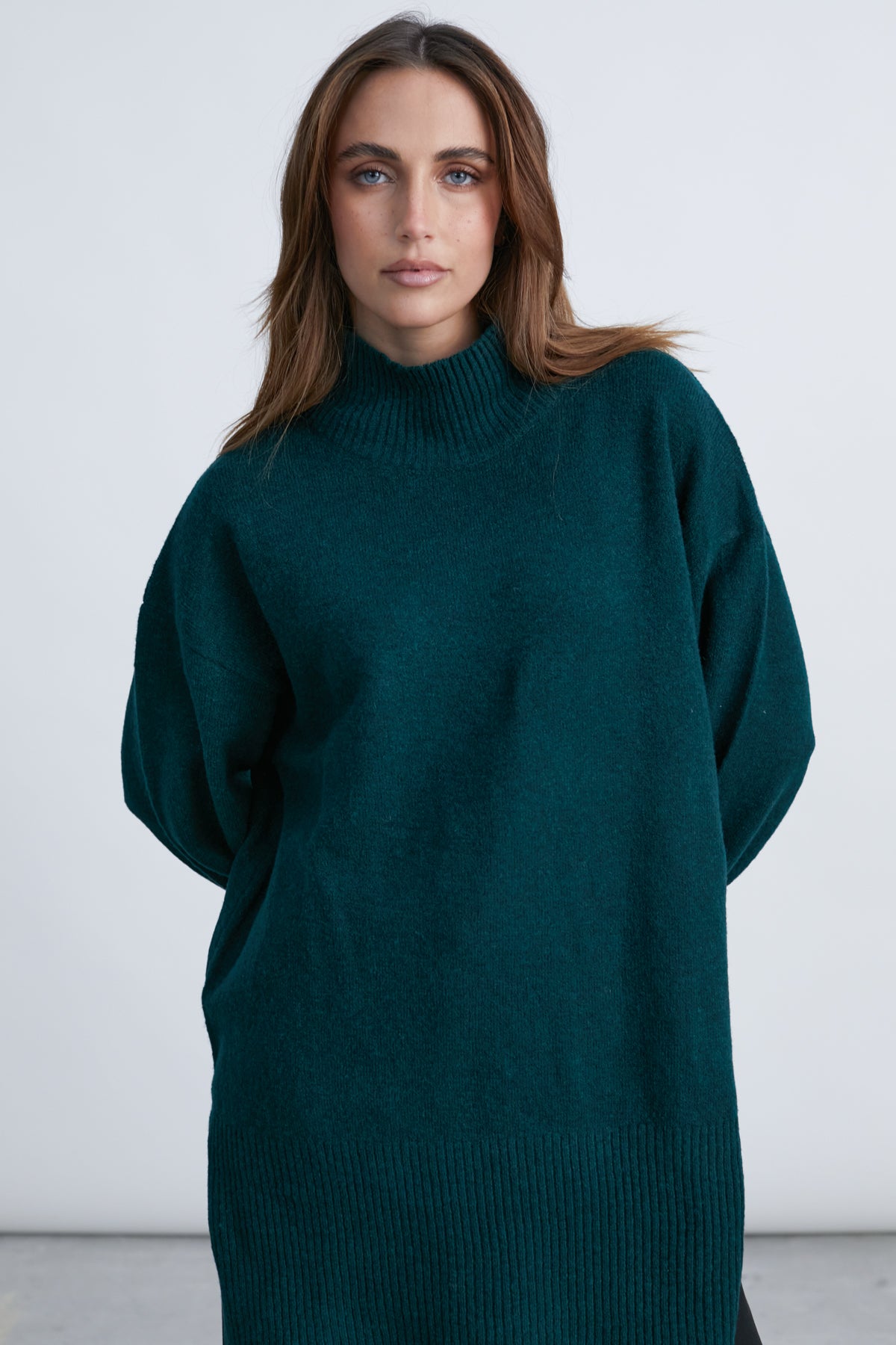 Pullover mit Rollkragen