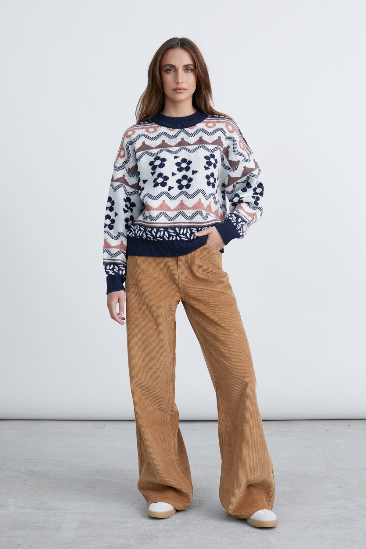 Pullover mit Muster