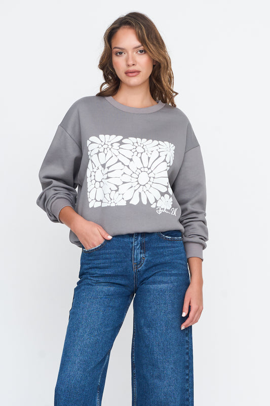 Sweatshirt mit Print