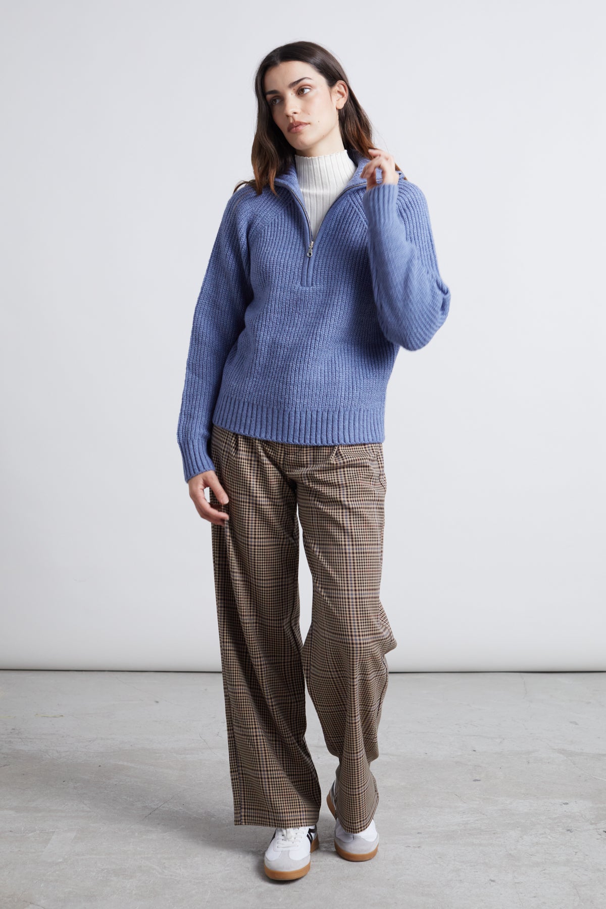 Pullover in Blau