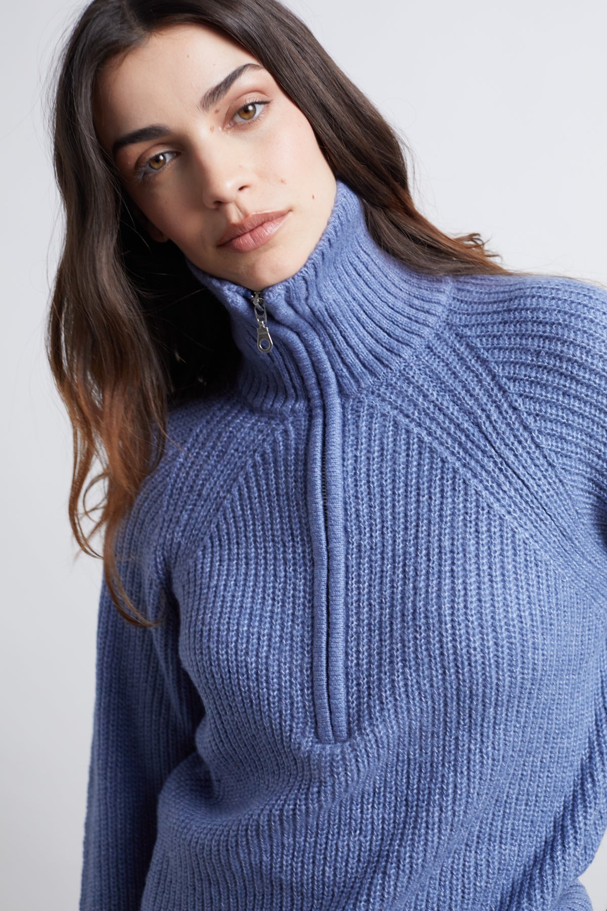 Pullover in Blau